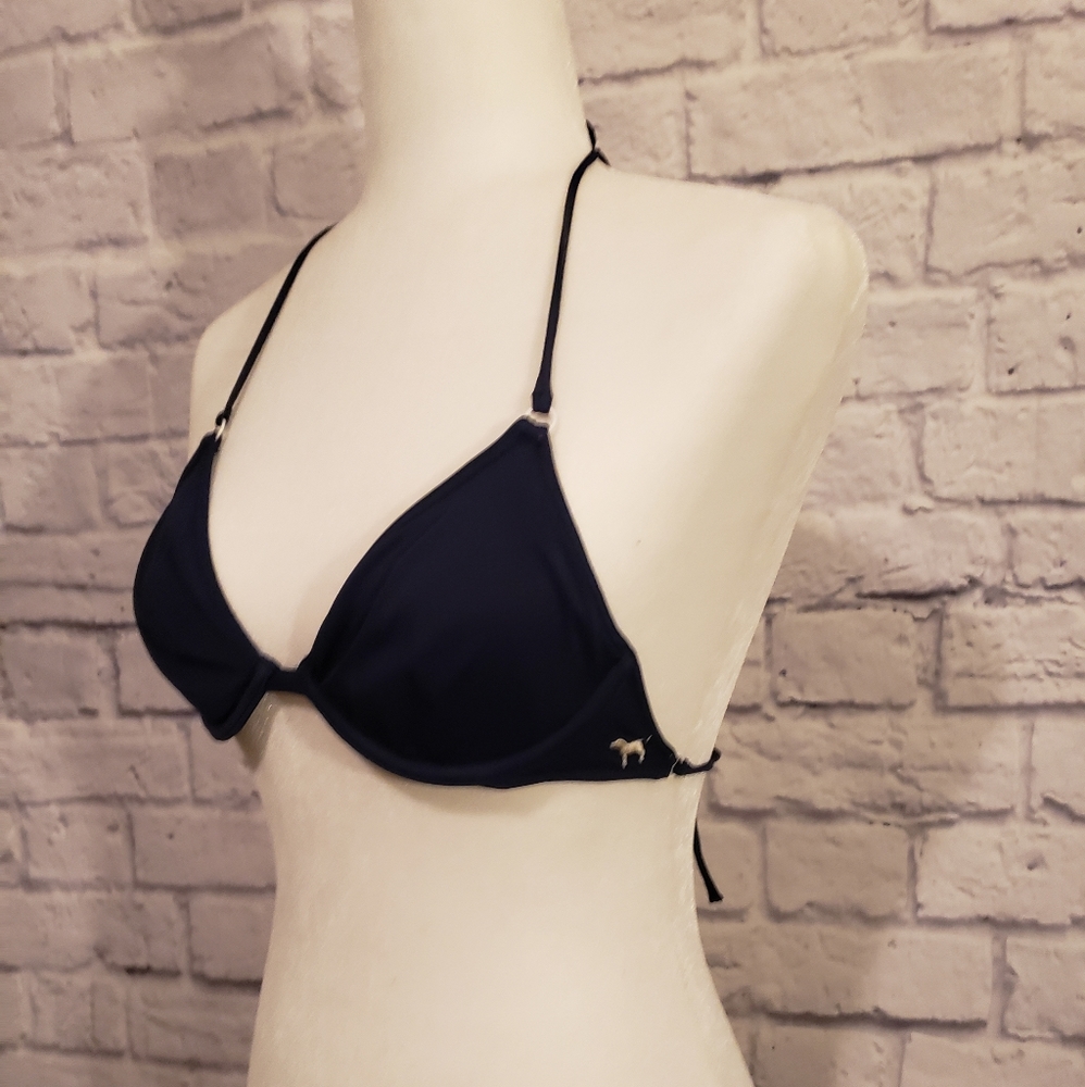 Victoria' secret PINK Navy bikini top 34B
